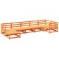 vidaXL 7-tlg. Garten-Sofagarnitur Wachsbraun Massivholz Kiefer vidaXL 7-tlg. Garten-Sofagarnitur Wachsbraun Massivholz Kiefer