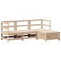 vidaXL 4-tlg. Garten-Sofagarnitur Massivholz Kiefer vidaXL 4-tlg. Garten-Sofagarnitur Massivholz Kiefer