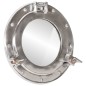 vidaXL Bullaugen-Spiegel Wandmontage Ø30 cm Aluminium und Glas vidaXL Bullaugen-Spiegel Wandmontage Ø30 cm Aluminium und Glas