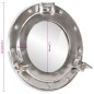 vidaXL Bullaugen-Spiegel Wandmontage Ø30 cm Aluminium und Glas vidaXL Bullaugen-Spiegel Wandmontage Ø30 cm Aluminium und Glas
