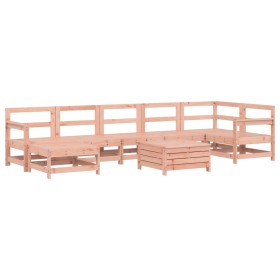 vidaXL 8-tlg. Garten-Sofagarnitur Massivholz Douglasie