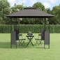 vidaXL Pavillon mit Dach Anthrazit 300x300x270 cm Stahl vidaXL Pavillon mit Dach Anthrazit 300x300x270 cm Stahl