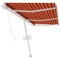 vidaXL Standmarkise Automatisch 600x350 cm Orange/Braun vidaXL Standmarkise Automatisch 600x350 cm Orange/Braun