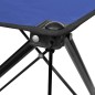Klappbarer Campingtisch blau Klappbarer Campingtisch blau