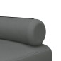 vidaXL Schlafsofa in L-Form Dunkelgrau 260x140x70 cm Stoff vidaXL Schlafsofa in L-Form Dunkelgrau 260x140x70 cm Stoff