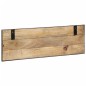 vidaXL Garderoben 2 Stk. 80x8x25 cm Raues Massivholz Mango vidaXL Garderoben 2 Stk. 80x8x25 cm Raues Massivholz Mango