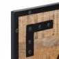 vidaXL Garderoben 2 Stk. 80x8x25 cm Raues Massivholz Mango vidaXL Garderoben 2 Stk. 80x8x25 cm Raues Massivholz Mango