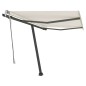 Standmarkise Einziehbar Handbetrieben 350x250 cm Creme Standmarkise Einziehbar Handbetrieben 350x250 cm Creme