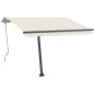 Standmarkise Einziehbar Handbetrieben 350x250 cm Creme Standmarkise Einziehbar Handbetrieben 350x250 cm Creme