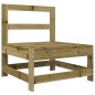 vidaXL 4-tlg. Garten-Sofagarnitur Kiefernholz Imprägniert vidaXL 4-tlg. Garten-Sofagarnitur Kiefernholz Imprägniert