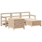 vidaXL 5-tlg. Garten-Sofagarnitur Massivholz Kiefer vidaXL 5-tlg. Garten-Sofagarnitur Massivholz Kiefer