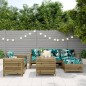 vidaXL 7-tlg. Garten-Sofagarnitur Kiefernholz Imprägniert vidaXL 7-tlg. Garten-Sofagarnitur Kiefernholz Imprägniert