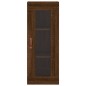 Highboard Braun Eichen-Optik 34,5x34x180 cm Holzwerkstoff Highboard Braun Eichen-Optik 34,5x34x180 cm Holzwerkstoff