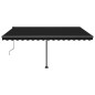 Automatische Markise mit LED & Windsensor 400x350 cm Anthrazit Automatische Markise mit LED & Windsensor 400x350 cm Anthrazit