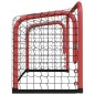 vidaXL Hockeytor mit Netz Rot & Schwarz 68x32x47 cm Stahl & Polyester vidaXL Hockeytor mit Netz Rot & Schwarz 68x32x47 cm Stahl & Polyester