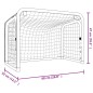 vidaXL Hockeytor mit Netz Rot & Schwarz 68x32x47 cm Stahl & Polyester vidaXL Hockeytor mit Netz Rot & Schwarz 68x32x47 cm Stahl & Polyester