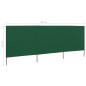 vidaXL 3-teiliges Windschutzgewebe 400 x 160 cm Grün vidaXL 3-teiliges Windschutzgewebe 400 x 160 cm Grün