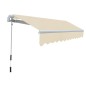 vidaXL Markisentuch Creme 3x2,5 m vidaXL Markisentuch Creme 3x2,5 m