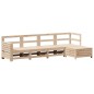 vidaXL 5-tlg. Garten-Sofagarnitur Massivholz Kiefer vidaXL 5-tlg. Garten-Sofagarnitur Massivholz Kiefer