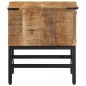 vidaXL Nachttisch 40x40x45 cm Massivholz Mango vidaXL Nachttisch 40x40x45 cm Massivholz Mango