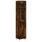 vidaXL Highboard Räuchereiche 34,5x34x180 cm Holzwerkstoff vidaXL Highboard Räuchereiche 34,5x34x180 cm Holzwerkstoff