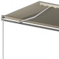 vidaXL Standmarkise Automatisch 500x350 cm Cremeweiß vidaXL Standmarkise Automatisch 500x350 cm Cremeweiß
