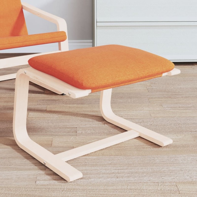 vidaXL Fußhocker Dunkelgelb 51x41x40 cm Stoff vidaXL Fußhocker Dunkelgelb 51x41x40 cm Stoff