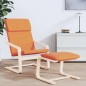 vidaXL Fußhocker Dunkelgelb 51x41x40 cm Stoff vidaXL Fußhocker Dunkelgelb 51x41x40 cm Stoff