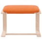 vidaXL Fußhocker Dunkelgelb 51x41x40 cm Stoff vidaXL Fußhocker Dunkelgelb 51x41x40 cm Stoff