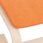 vidaXL Fußhocker Dunkelgelb 51x41x40 cm Stoff vidaXL Fußhocker Dunkelgelb 51x41x40 cm Stoff