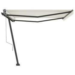 Standmarkise Automatisch 400x300 cm Cremeweiß
