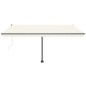 Standmarkise Automatisch 400x300 cm Cremeweiß Standmarkise Automatisch 400x300 cm Cremeweiß
