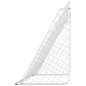 vidaXL Fußballtor mit Netz Weiß 366x122x182 cm Stahl vidaXL Fußballtor mit Netz Weiß 366x122x182 cm Stahl