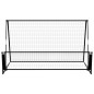 vidaXL 2-in-1 Rebounder und Fußballtor 202x104x120 cm Stahl vidaXL 2-in-1 Rebounder und Fußballtor 202x104x120 cm Stahl