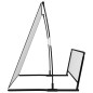 vidaXL 2-in-1 Rebounder und Fußballtor 202x104x120 cm Stahl vidaXL 2-in-1 Rebounder und Fußballtor 202x104x120 cm Stahl