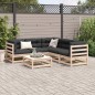 vidaXL 6-tlg. Garten-Sofagarnitur Massivholz Kiefer vidaXL 6-tlg. Garten-Sofagarnitur Massivholz Kiefer