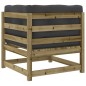 vidaXL 6-tlg. Garten-Sofagarnitur mit Kissen Kiefernholz Imprägniert vidaXL 6-tlg. Garten-Sofagarnitur mit Kissen Kiefernholz Imprägniert