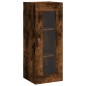 vidaXL Highboard Räuchereiche 34,5x34x180 cm Holzwerkstoff vidaXL Highboard Räuchereiche 34,5x34x180 cm Holzwerkstoff