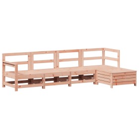 vidaXL 5-tlg. Garten-Sofagarnitur Massivholz Douglasie