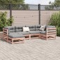 vidaXL 6-tlg. Garten-Sofagarnitur mit Kissen Massivholz Douglasie vidaXL 6-tlg. Garten-Sofagarnitur mit Kissen Massivholz Douglasie