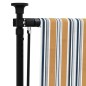 vidaXL Außenrollo Gelb und Weiß 200x270 cm Stoff und Stahl vidaXL Außenrollo Gelb und Weiß 200x270 cm Stoff und Stahl