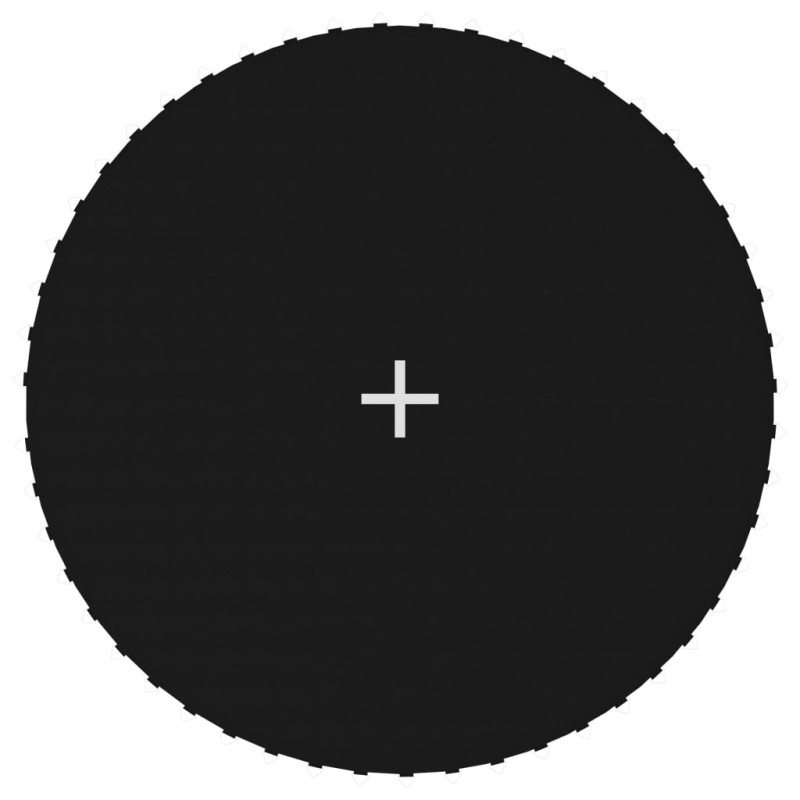vidaXL Sprungtuch Schwarz für 3,05 m Runde Trampoline vidaXL Sprungtuch Schwarz für 3,05 m Runde Trampoline