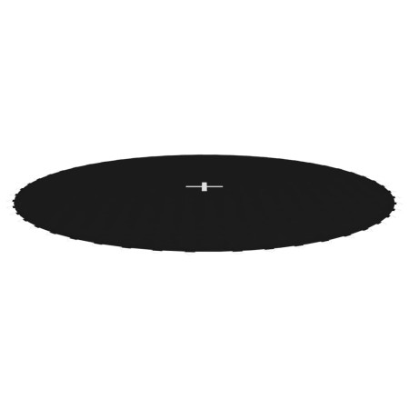 vidaXL Sprungtuch Schwarz für 3,05 m Runde Trampoline