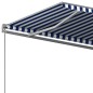 Standmarkise Automatisch 500x350 cm Blau/Weiß Standmarkise Automatisch 500x350 cm Blau/Weiß