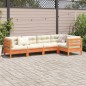 vidaXL 5-tlg. Garten-Sofagarnitur mit Kissen Wachsbraun Kiefernholz vidaXL 5-tlg. Garten-Sofagarnitur mit Kissen Wachsbraun Kiefernholz