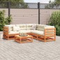 vidaXL 6-tlg. Garten-Sofagarnitur mit Kissen Wachsbraun Kiefernholz vidaXL 6-tlg. Garten-Sofagarnitur mit Kissen Wachsbraun Kiefernholz