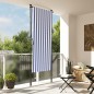vidaXL Außenrollo Blau und Weiß 100x270 cm Stoff und Stahl vidaXL Außenrollo Blau und Weiß 100x270 cm Stoff und Stahl