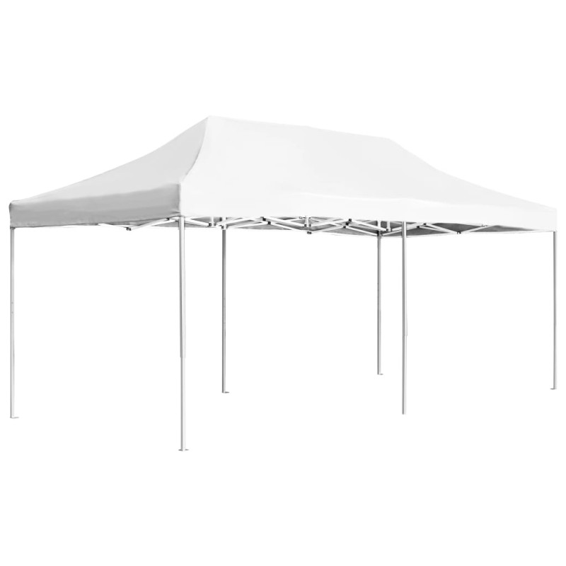 vidaXL Profi-Partyzelt Faltbar Aluminium 6x3 m Weiß vidaXL Profi-Partyzelt Faltbar Aluminium 6x3 m Weiß