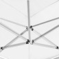 vidaXL Profi-Partyzelt Faltbar Aluminium 6x3 m Weiß vidaXL Profi-Partyzelt Faltbar Aluminium 6x3 m Weiß