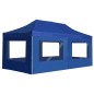 vidaXL Profi-Partyzelt Faltbar mit Wänden Aluminium 6×3m Blau vidaXL Profi-Partyzelt Faltbar mit Wänden Aluminium 6×3m Blau
